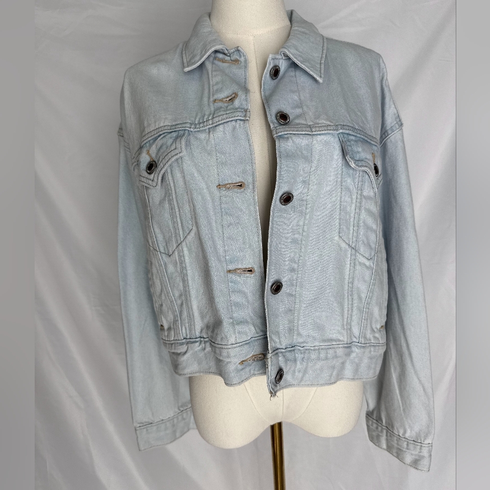 Levi's Light Wash Blue Denim Jean Jacket
